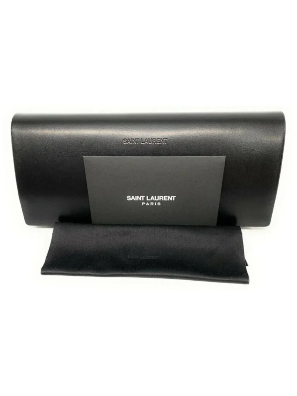New Yves Saint Laurent Women  Black Eyeglasses  54- 17-